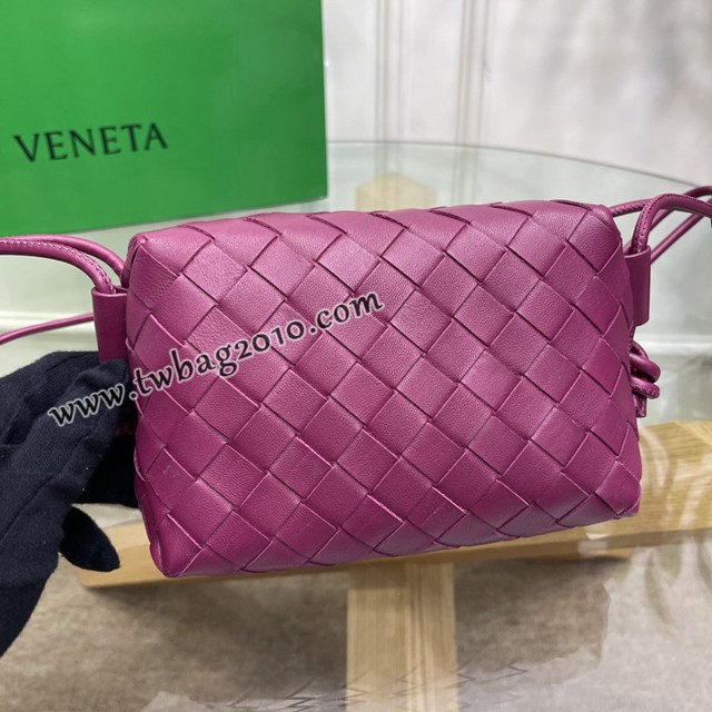 Bottega veneta高端女包 98090 寶緹嘉新款編織小方包 BV經典款編織小號肩背女包  gxz1309